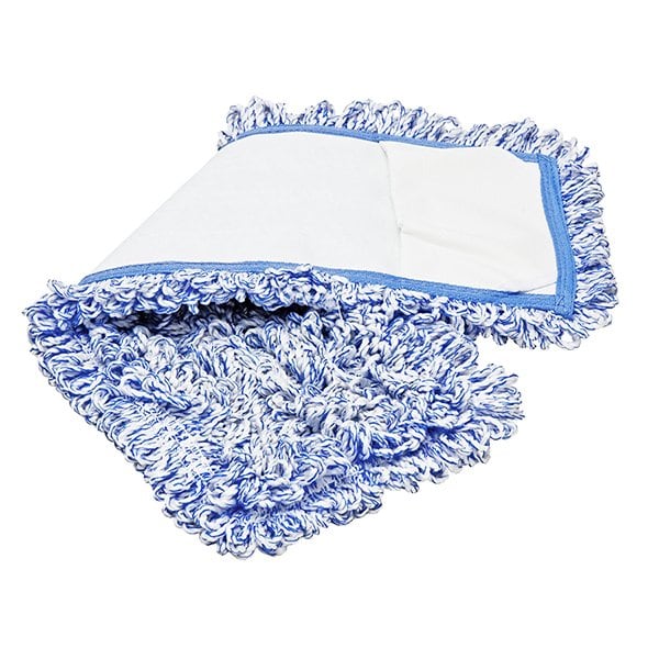Monarch Brands 18in Side Pocket Mop - Blue 0, 120PK M880018B-PM-CS - main